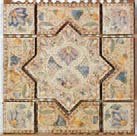 MOSAICO ENMALLADO  36X36 ESTRELLA VERSILIA C (PINTADO A MANO) - NTC